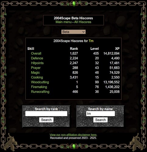 Tm - 99 woodcutting