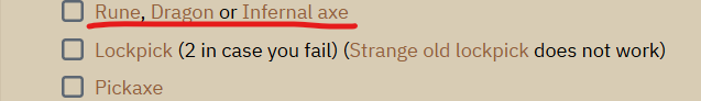 rune axe requirement